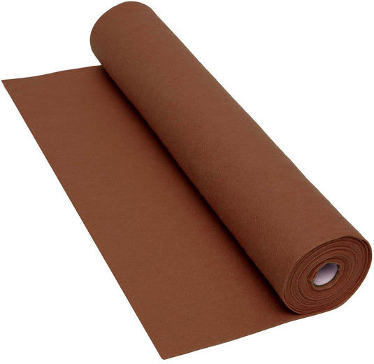 Colorations viltrol bruin knutselmateriaal 160 gsm 5 meter x 45 cm.
