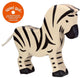 Goki holztiger zebra. 15 cm.