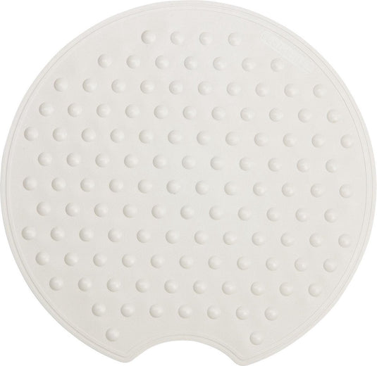 Sealskin rotondo - antislipmat - 55 cm - rubber - wit