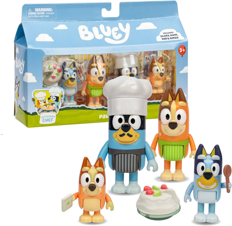 Chargez l'image dans la visionneuse de la galerie, Moose toys bluey dessert speelset - 4 figuren
