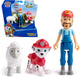 Paw patrol - speelfigurenset met 3 verzamelfiguren van marshall, boer al en schaap