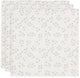 Jollein hydrofiele doek small - 70x70cm - leafy dreams - 3 stuks