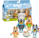 Moose toys bluey - 'let's play chef' bak een pavlova taart met bluey familie - 4 figurenset