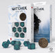 Q-workshop the witcher dice set - yennefer - sorceress supreme (7 pcs + coin)