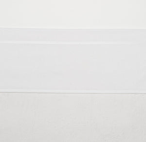 Meyco baby bies wieglaken - white - 75x100cm - 0.3 tog