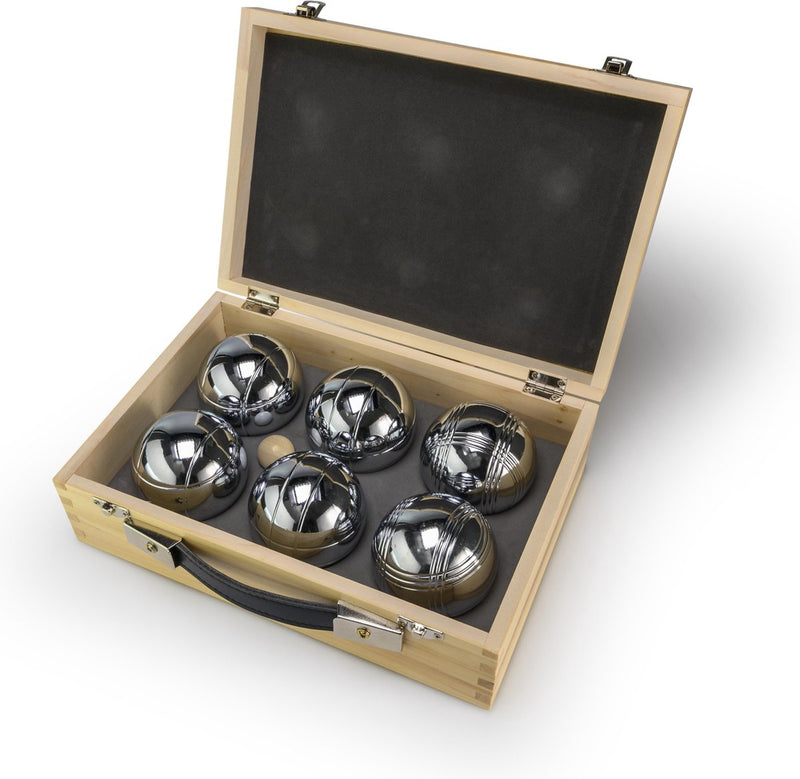 Afbeelding laden in galerijviewer, Tactic luxe jeu de boules set in houten kist

