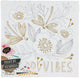Merkloos sans marque schilderset met canvas, 25x25cm.