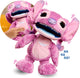 Just play disney stitch - ultimate angel - interactieve pluchen knuffel - brabbelt zijn angel taal, danst, zingt en beweegt