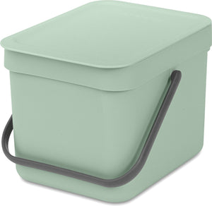 Brabantia sort go prullenbak - 6 liter - jade green