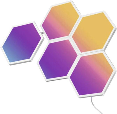 Govee rgbic glide hexa light panels 5 pcs slimme wandverlichting wi-fi bluetooth