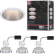 Paulmann led-inbouwlamp 3-step-dim cole coin set van 3 ip44 rond 88 mm coin 3x6w 3x470lm 230v dimbaar 2700k wit, zilver mat