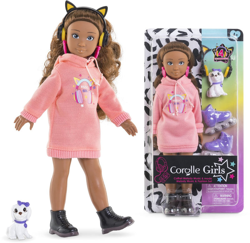 Afbeelding laden in galerijviewer, Corolle girls - melody music fashion modepop set
