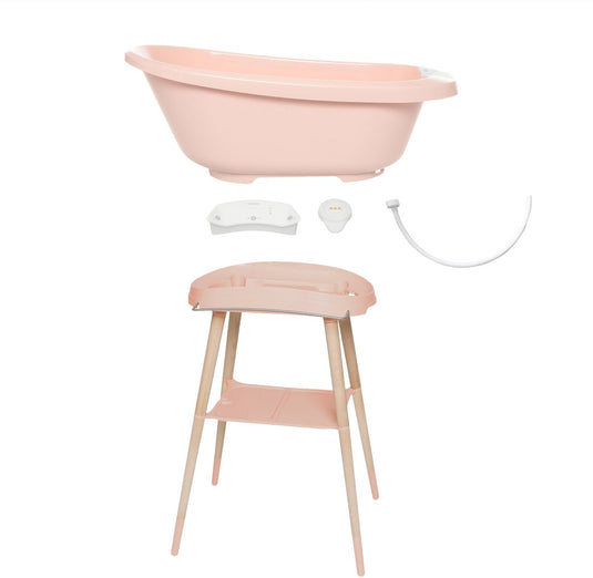 Bébé-jou bad sense edition pale pink + digitale thermometer