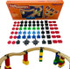 Toy2 engineer set - 64 brio duplo adapters | treinbaanonderdelen - houten treinbaan