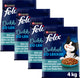Felix dubbel zo lekker - zalm zeevis - 4 x 4kg