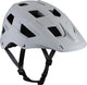 Bbb cycling mtb helm nanga - met bevestiging voor camera of verlichting - wasbare padding - fietshelm volwassenen: heren dames - mat grijs wit - l - bhe-54