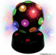 Partyfunlights - discolamp - werkt op usb én batterijen - multi-color - roterend
