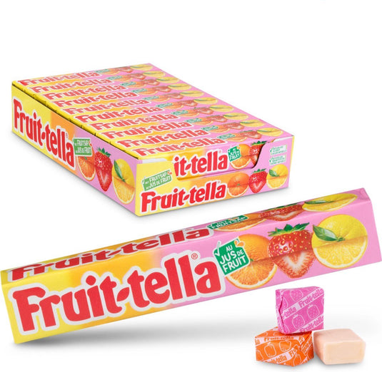 Fruit-tella fruittella summer fruits - snoep - vegan - 1x20stuks