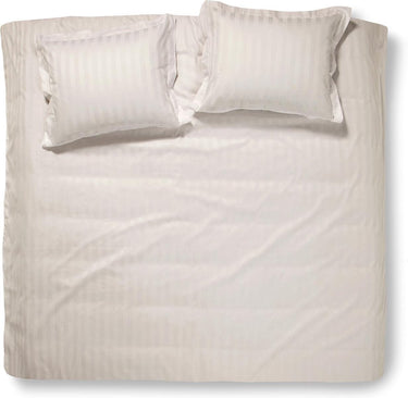 Damai linea dekbedovertrek - tweepersoons - 200x200 220 cm - ivory