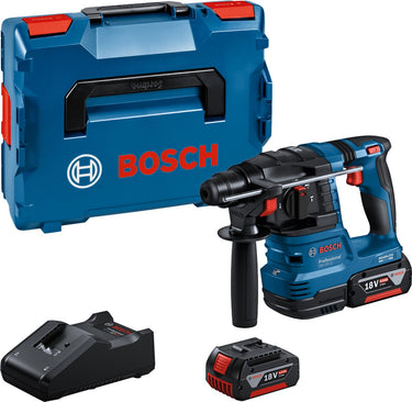 Bosch blauw bosch professional accuboorhamer gbh 18v-22 2x4,0ah in l-boxx 136