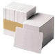 Zebra premier pvc card, 30 mil (5 packs x 100)