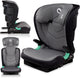 Lionelo neal premium autostoel 100-150 cm – isofix – verstelbare hoofdsteun (14 posities) – ventilatiesysteem – zijbescherming – i-size goedgekeurd – wasbare bekleding – groeit mee tot 12 jaar – inclusief kinderkaart