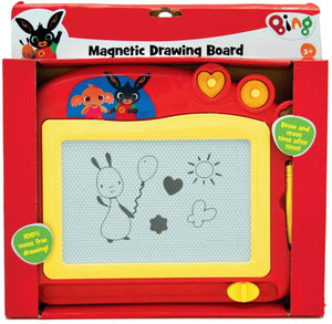 Merkloos sans marque bing magnetisch tekenbord voor kinderen 28x22 cm - magnetisch bord kinderen - magisch tekenbord - reisformaat - reisspel kinderen