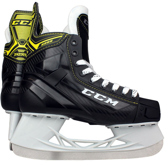 Ccm – supertacks 9355 – ijshockeyschaatsen – schaatsen heren – volwassenen – zwart – verstevigde support rvs speedblade – regular fit – maat eu 48