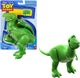 Mattel disney en pixar toy story rex figuur - 18,5 cm groot met 8 beweegbare gewrichten