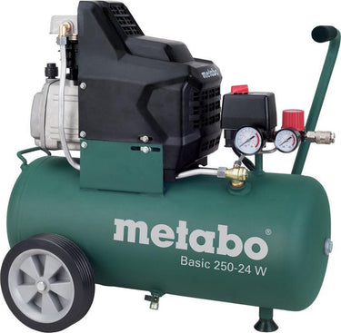 Metabo basic 250-24 w compressor - 1500w - 8 bar - 24l - 95 l min