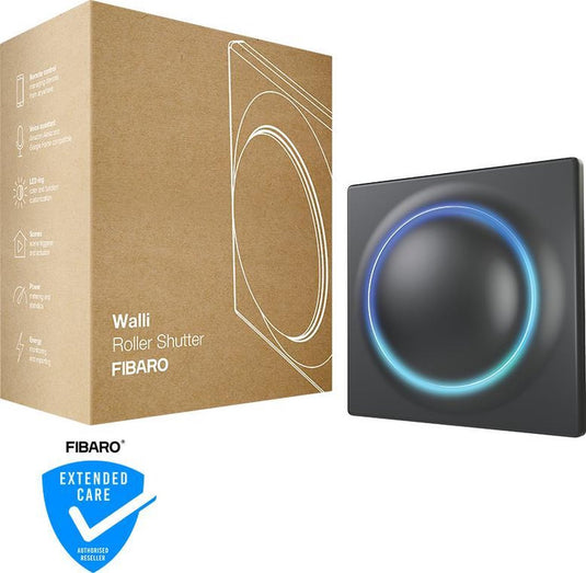 Fibaro walli roller shutter - rolluik schakelaar - antraciet - z-wave plus