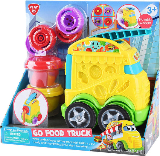 Playgo foodtruck kleiset - 2 kleipotjes