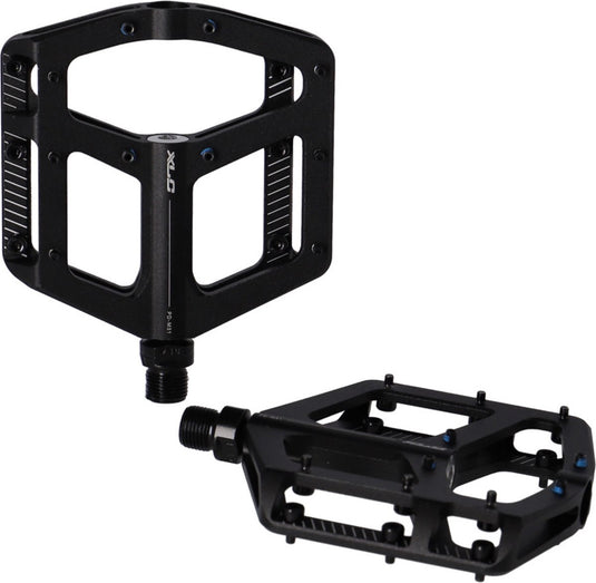 Xlc platform pd-m31 fietspedalen - atb - aluminium - zwart