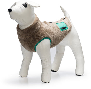 Beeztees teddy - hondenjas - taupe 24 cm