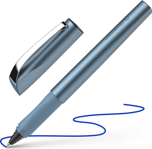 Schneider schrijfwaren schneider – ceod shiny – rollerball – penpunt m – blauw – s-186223