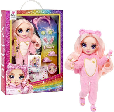 Rainbow high junior high pyjamaparty - 23 cm - bella (roze) - modepop