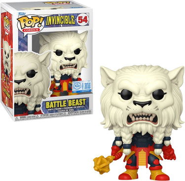 Funko pop! comics: invincible - battle beast #54 special edition exclusive
