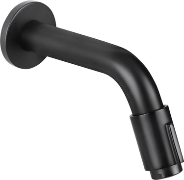 Differnz muurkraan - koud water - wastafelkraan - 11 cm - mat zwart