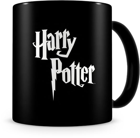 Harry potter - mok - zwart en wit - keramiek