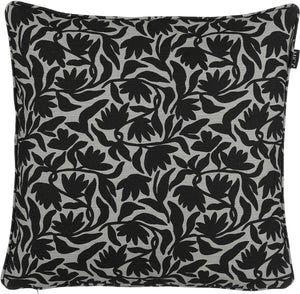 Mica decorations kelly outdoor kussen zwart - l45xb45xh10cm