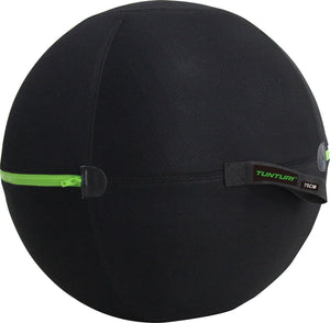 Tunturi fitnessbal hoes - fitnessbal - hoes - 75cm - met groene rits