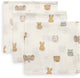 Jollein hydrofiel monddoekje 31x31cm jollies (3pack)