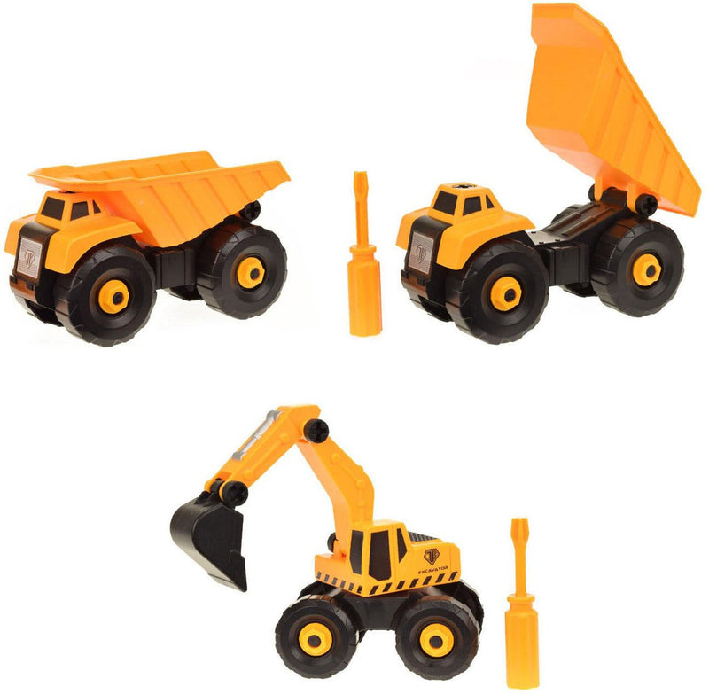 Afbeelding laden in galerijviewer, Toi-toys vehicool cars trucs constructie werkvoertuig
