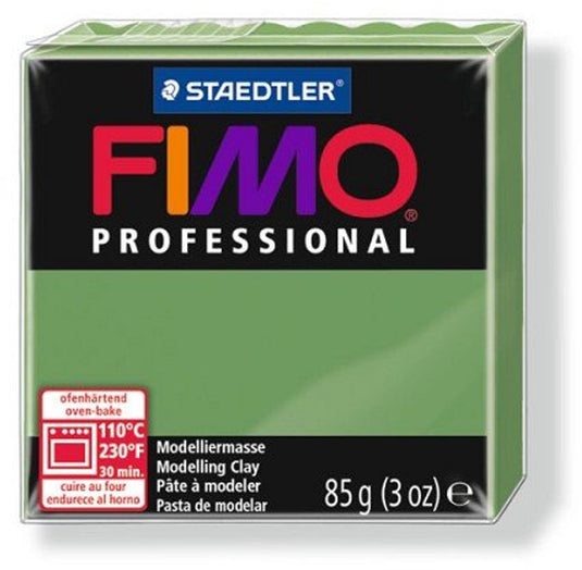 Fimo professional - ovenhardende, professionele boetseerklei blok 85 g - groen