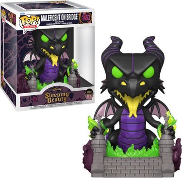 Funko pop! disney: sleeping beauty - maleficent on bridge #1453 deluxe