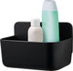 Tesa lavaa serie - douche organizer - zwart - mat - onderhoudsvrij