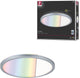 Paulmann led-paneel atria shine backlight rond 293 mm 12w 1400lm rgbw chroom mat dimbaar