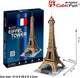 Cubicfun 3d puzzel eiffeltoren 35dlg.