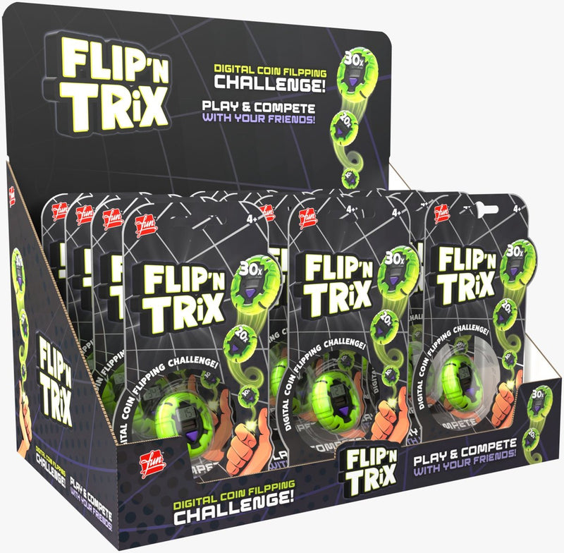Chargez l'image dans la visionneuse de la galerie, Goliath games flip 'n trix digitale munt - kop of munt spel
