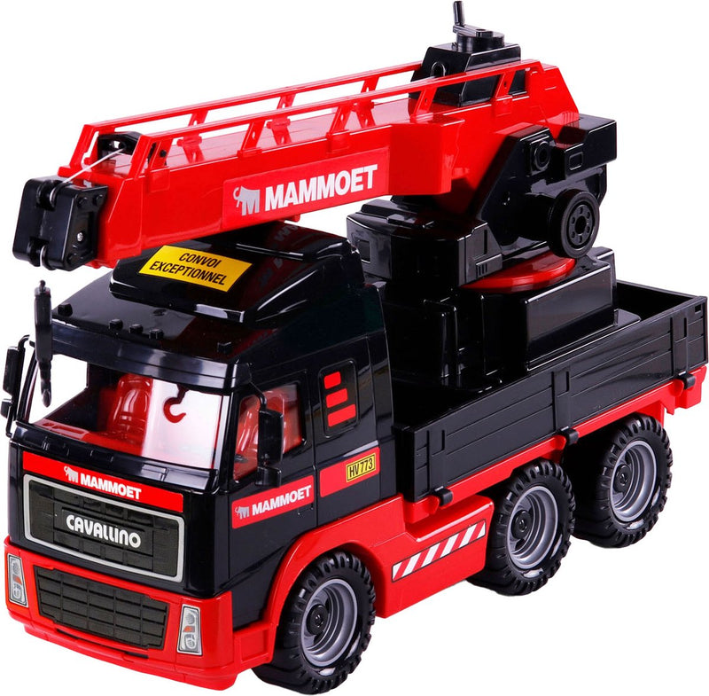 Afbeelding laden in galerijviewer, Cavallino mammoet kraanwagen schaal 1:16
